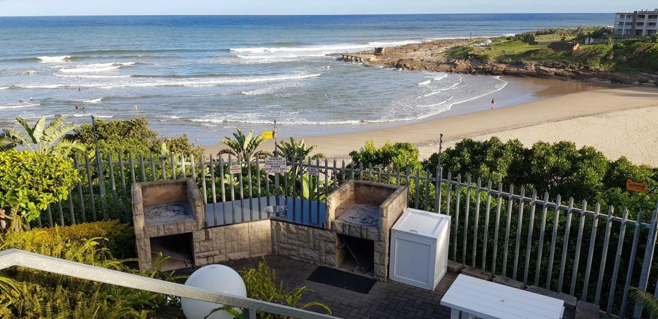 Aride 4 Awesome View Of Uvongo Main Swimming Beach From Communal Braai Area Leilighet Margate Eksteriør bilde