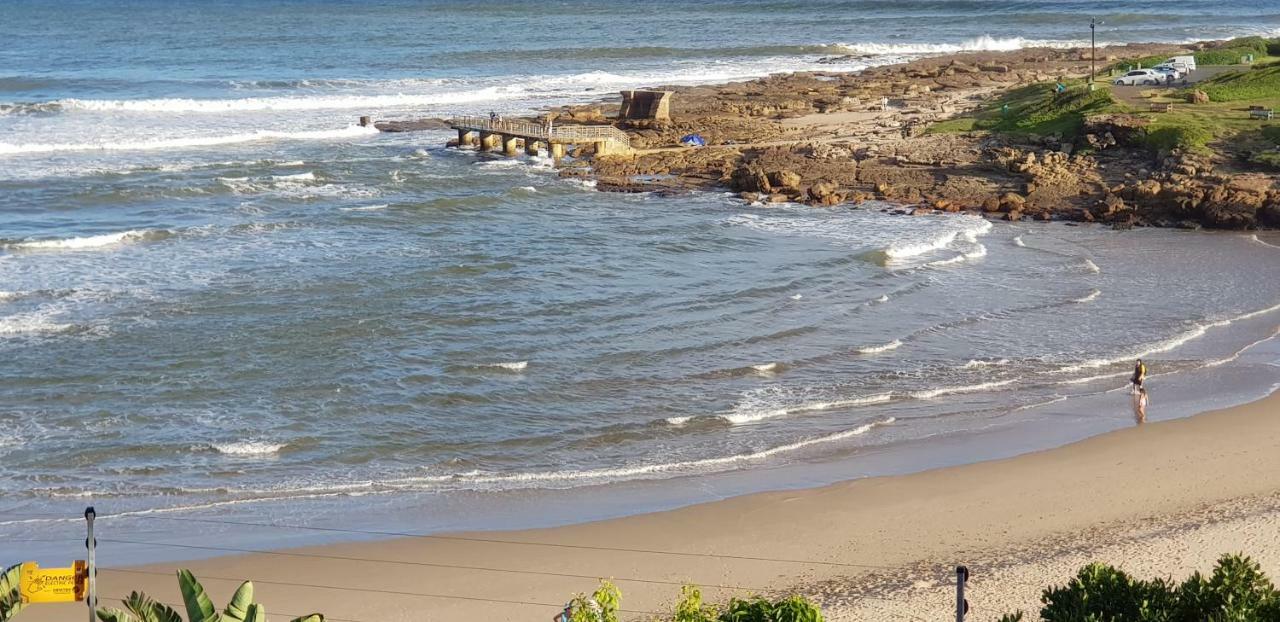 Aride 4 Awesome View Of Uvongo Main Swimming Beach From Communal Braai Area Leilighet Margate Eksteriør bilde